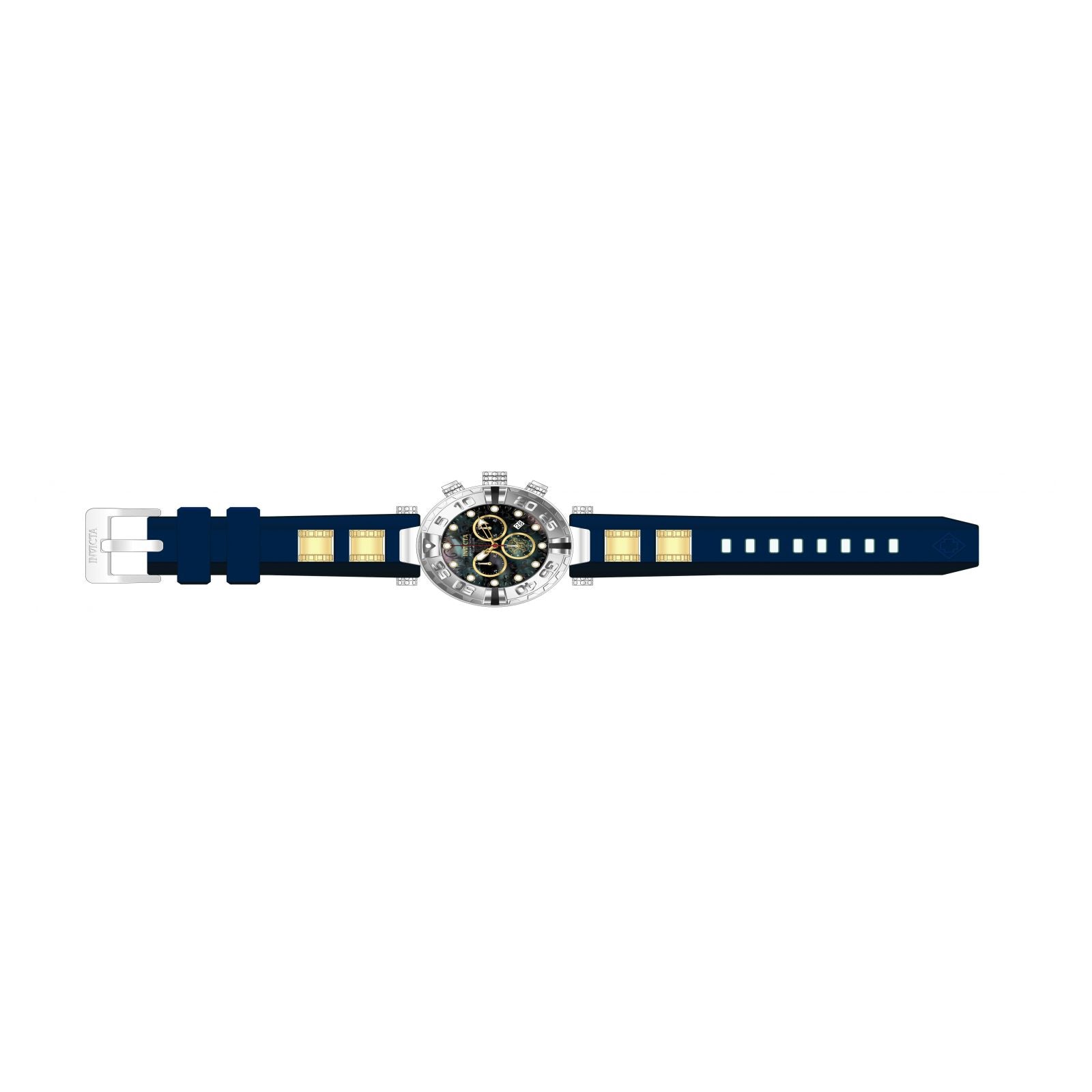 RELOJ LA BELLA Y LA BESTIA PARA HOMBRE INVICTA DISNEY LIMITED EDITION 24717 - AZUL OSCURO