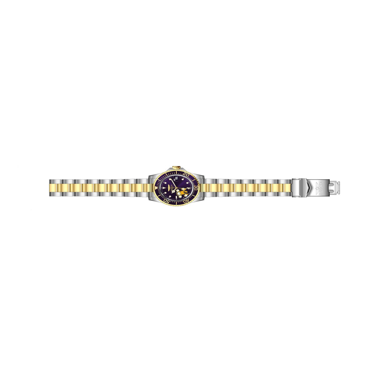 RELOJ  PARA HOMBRE INVICTA CHARACTER COLLECTION 24862 - ACERO, ORO