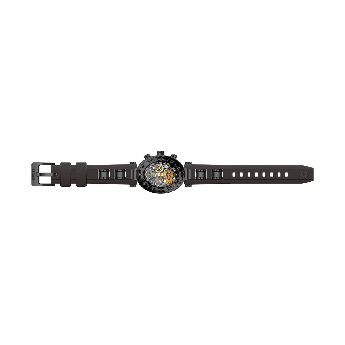 RELOJ DEPORTIVO PARA HOMBRE INVICTA CHARACTER COLLECTION 24880 - NEGRO, NARANJA