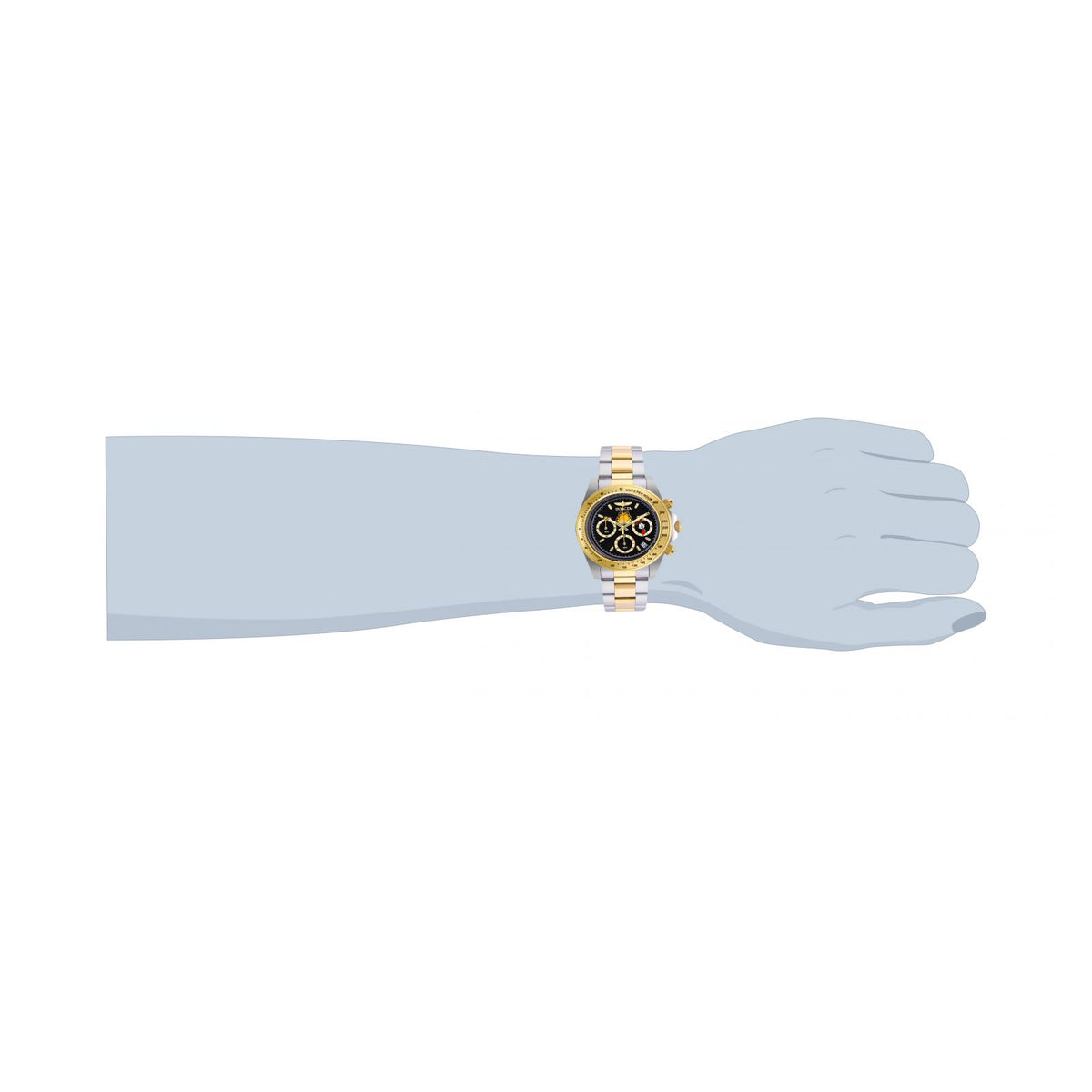 RELOJ  PARA HOMBRE INVICTA CHARACTER COLLECTION 24890 - ACERO DORADO