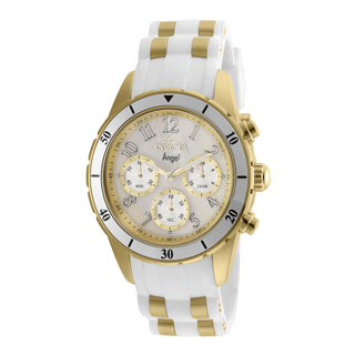 RELOJ DEPORTIVO PARA MUJER INVICTA ANGEL 24901 - ORO BLANCO