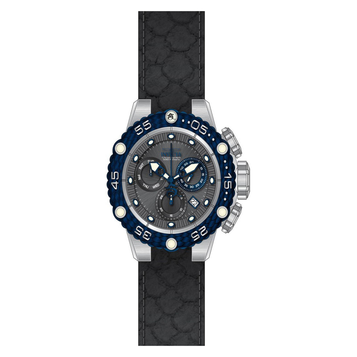 RELOJ CLÁSICO PARA HOMBRE INVICTA SUBAQUA 25068 - NEGRO