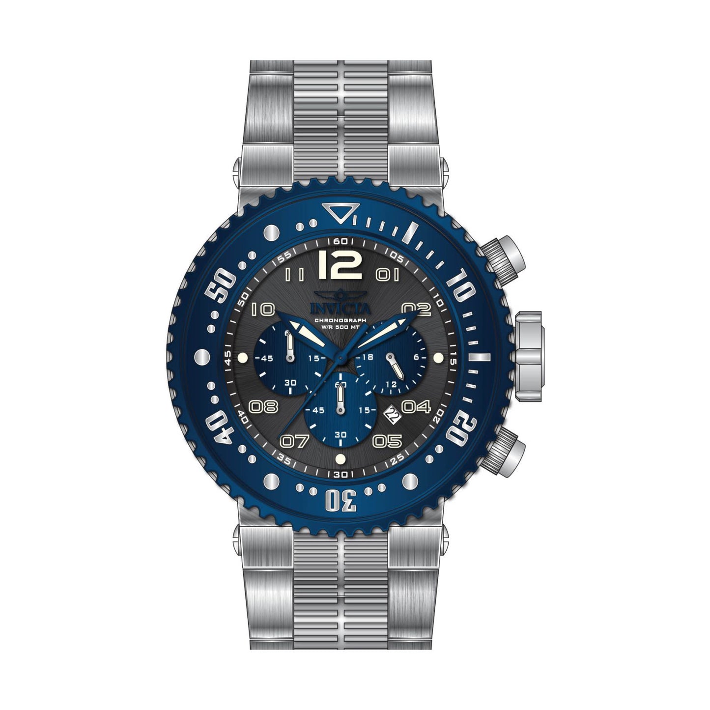 RELOJ  PARA HOMBRE INVICTA PRO DIVER 250LK - NEGRO, AZUL