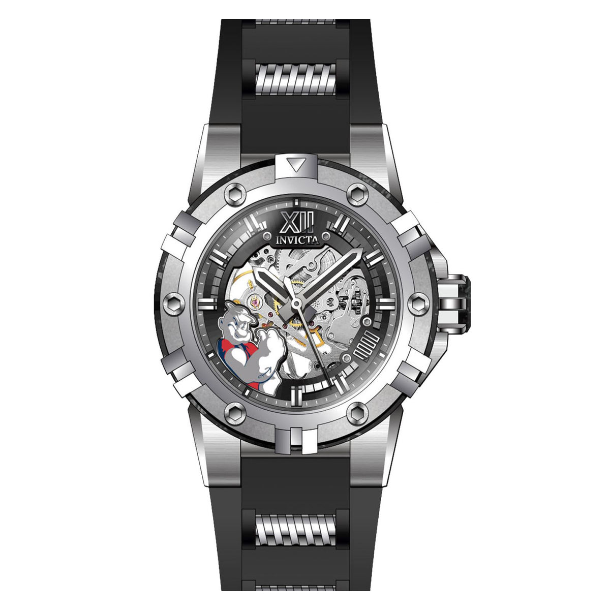RELOJ  PARA HOMBRE INVICTA CHARACTER COLLECTION 25140 - ACERO NEGRO