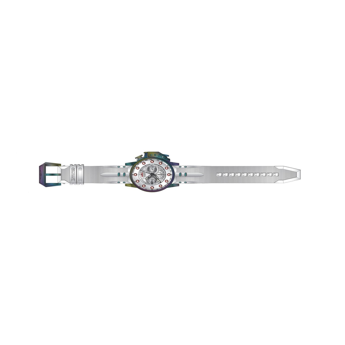 RELOJ  PARA HOMBRE INVICTA I-FORCE 25277 - BLANCO, IRIDISCENTE