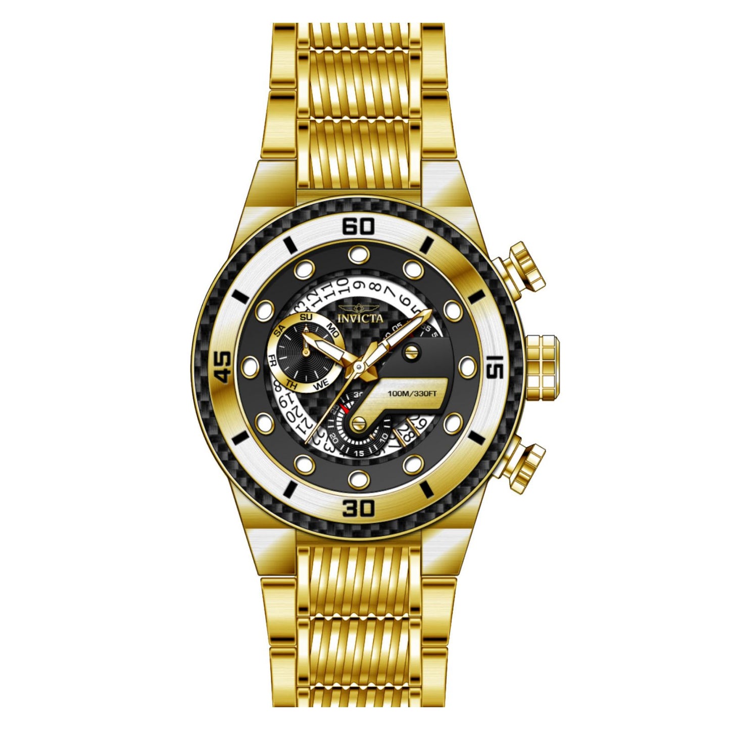 Compra RELOJ PARA HOMBRE INVICTA S1 RALLY 25282 - DORADO | Invicta México