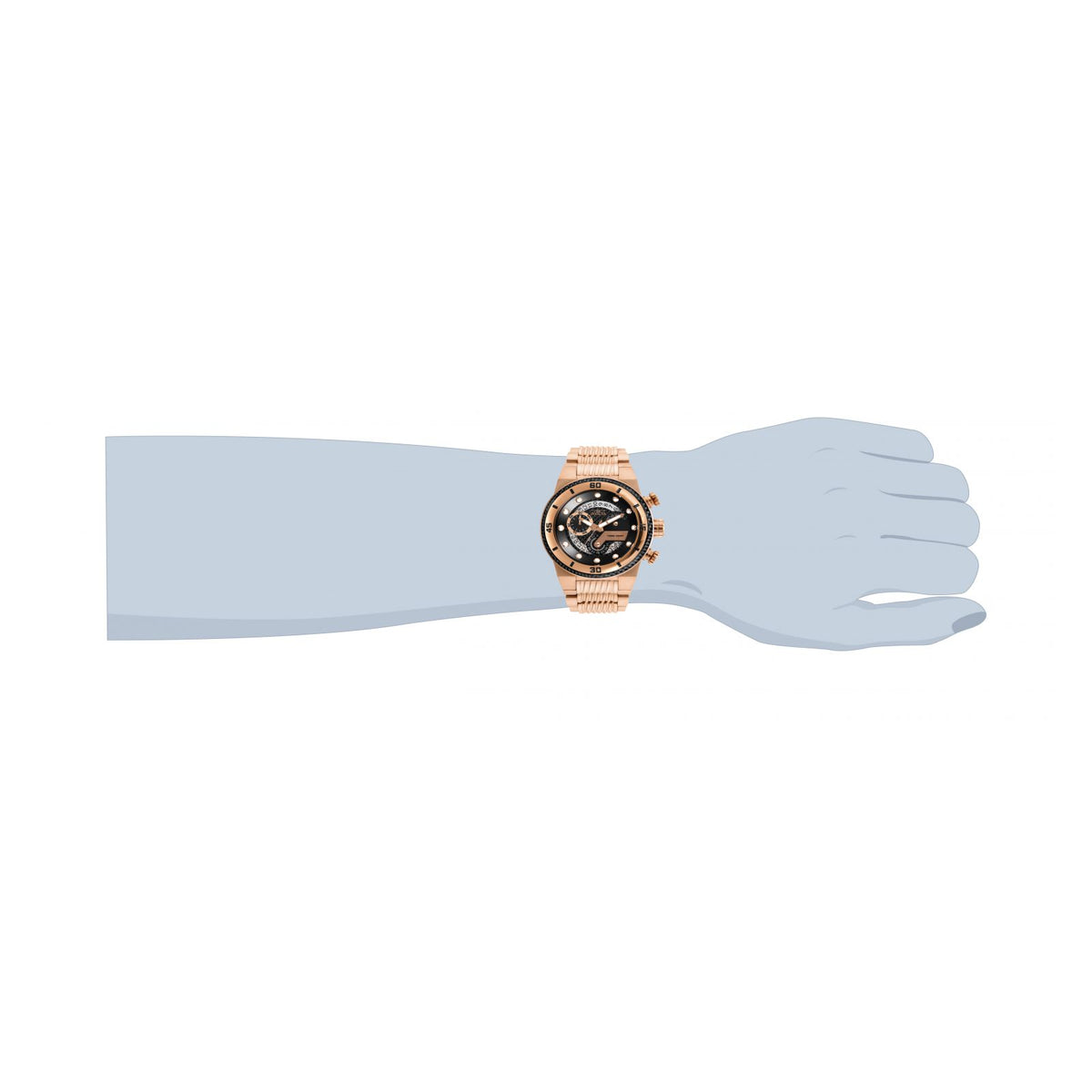 RELOJ  PARA HOMBRE INVICTA S1 RALLY 25283 - ORO ROSA