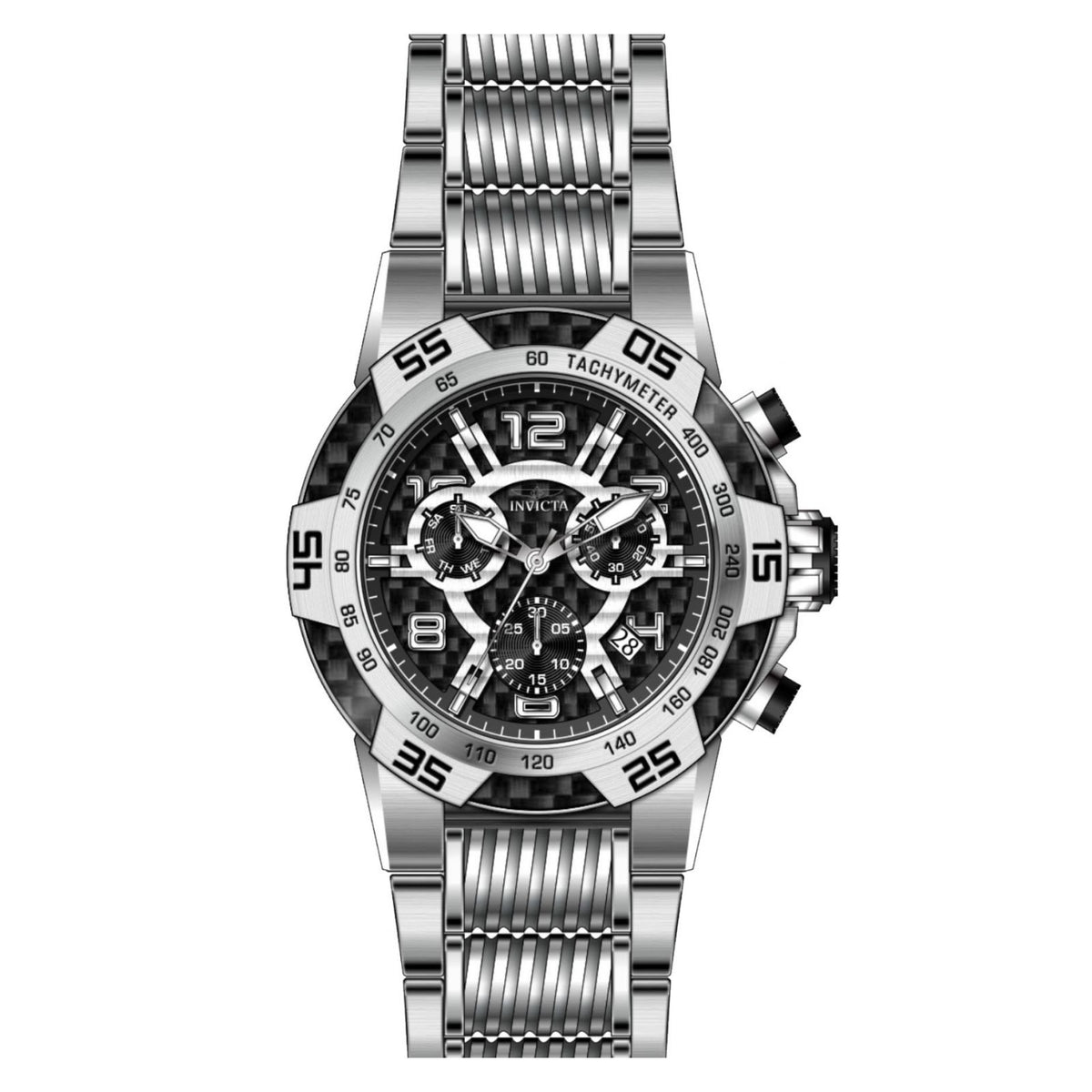 RELOJ  PARA HOMBRE INVICTA SPEEDWAY 25285 - PLATEADO
