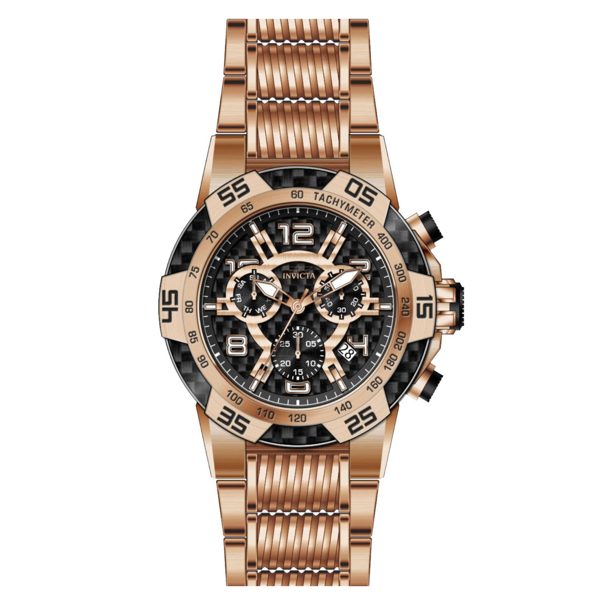 RELOJ  PARA HOMBRE INVICTA SPEEDWAY 25287 - ORO ROSA