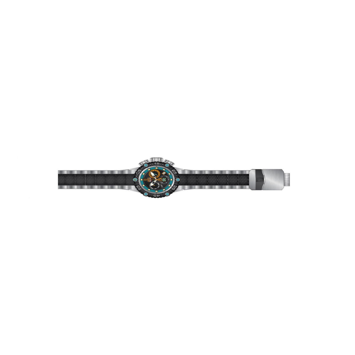 RELOJ  PARA HOMBRE INVICTA JASON TAYLOR 25300 - ACERO NEGRO