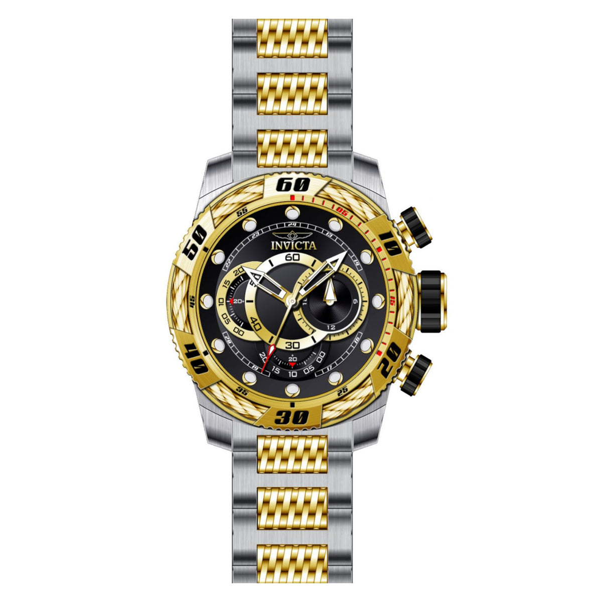 RELOJ  PARA HOMBRE INVICTA SPEEDWAY 25481 - ACERO, ORO