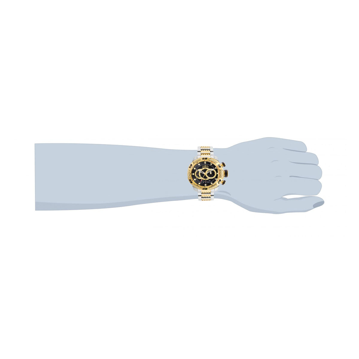 RELOJ  PARA HOMBRE INVICTA SPEEDWAY 25481 - ACERO, ORO