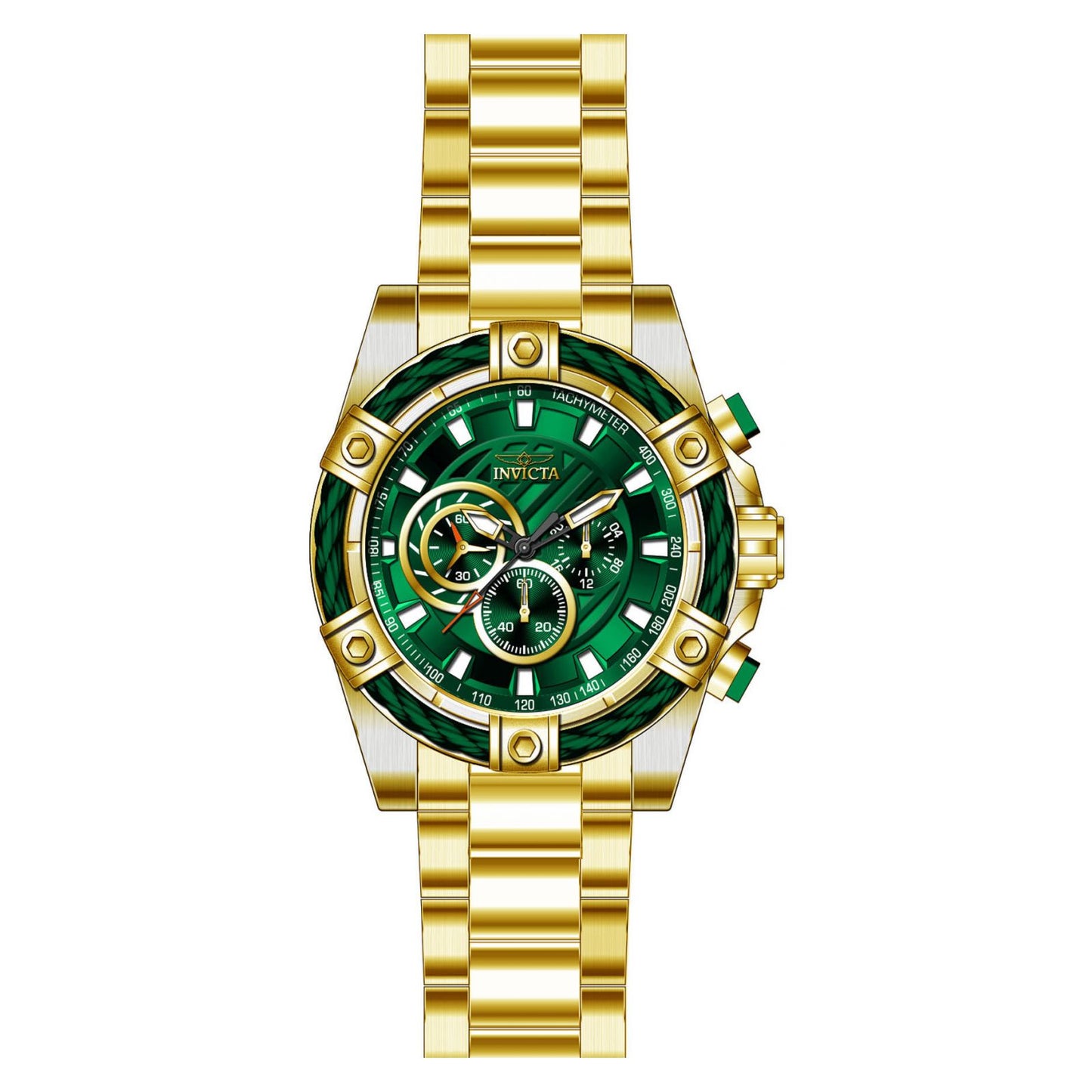 RELOJ  PARA HOMBRE INVICTA BOLT 25517 - ORO