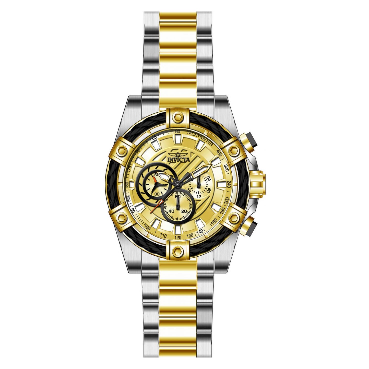 RELOJ  PARA HOMBRE INVICTA BOLT 25518 - DORADO