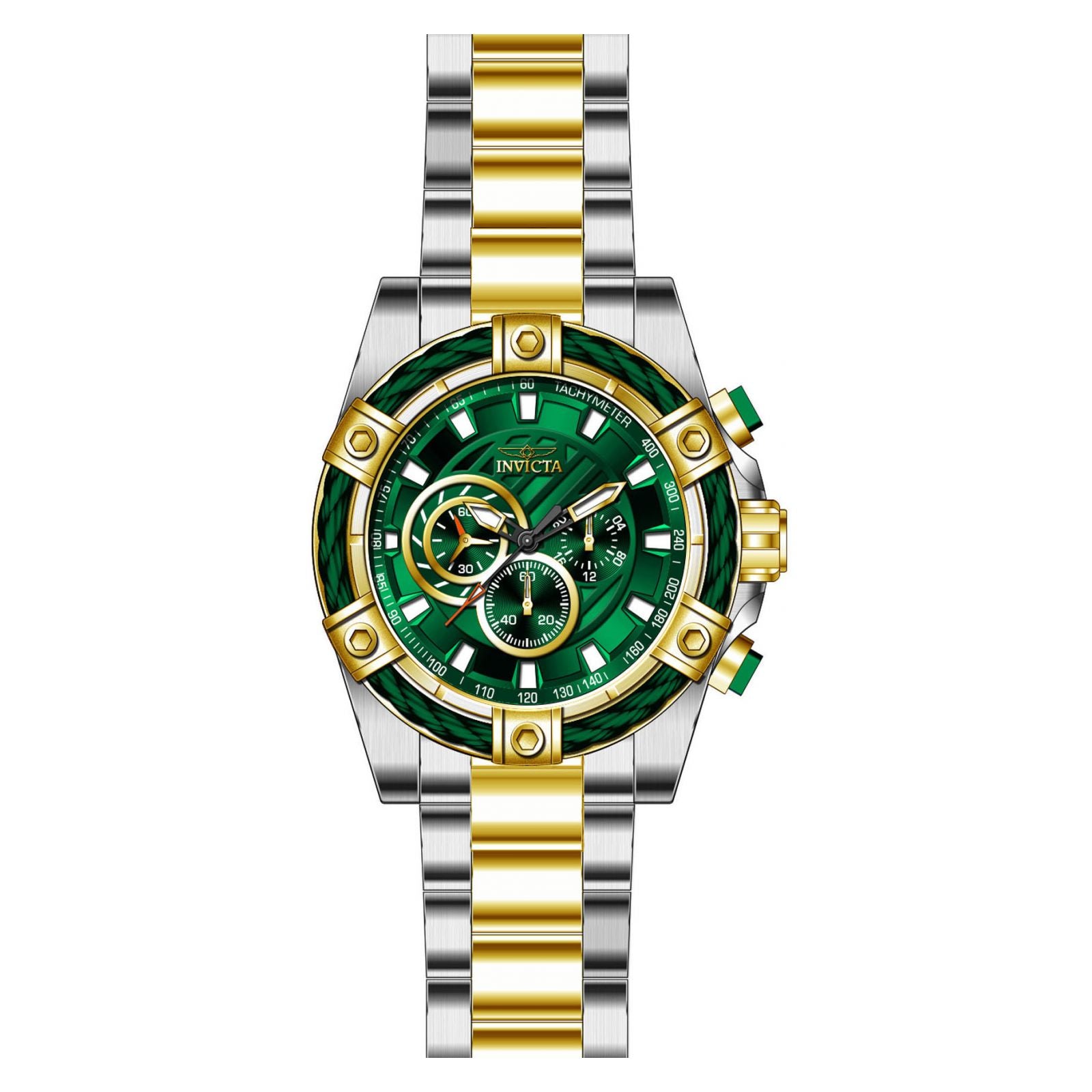 RELOJ  PARA HOMBRE INVICTA BOLT 25519 - ORO, ACERO