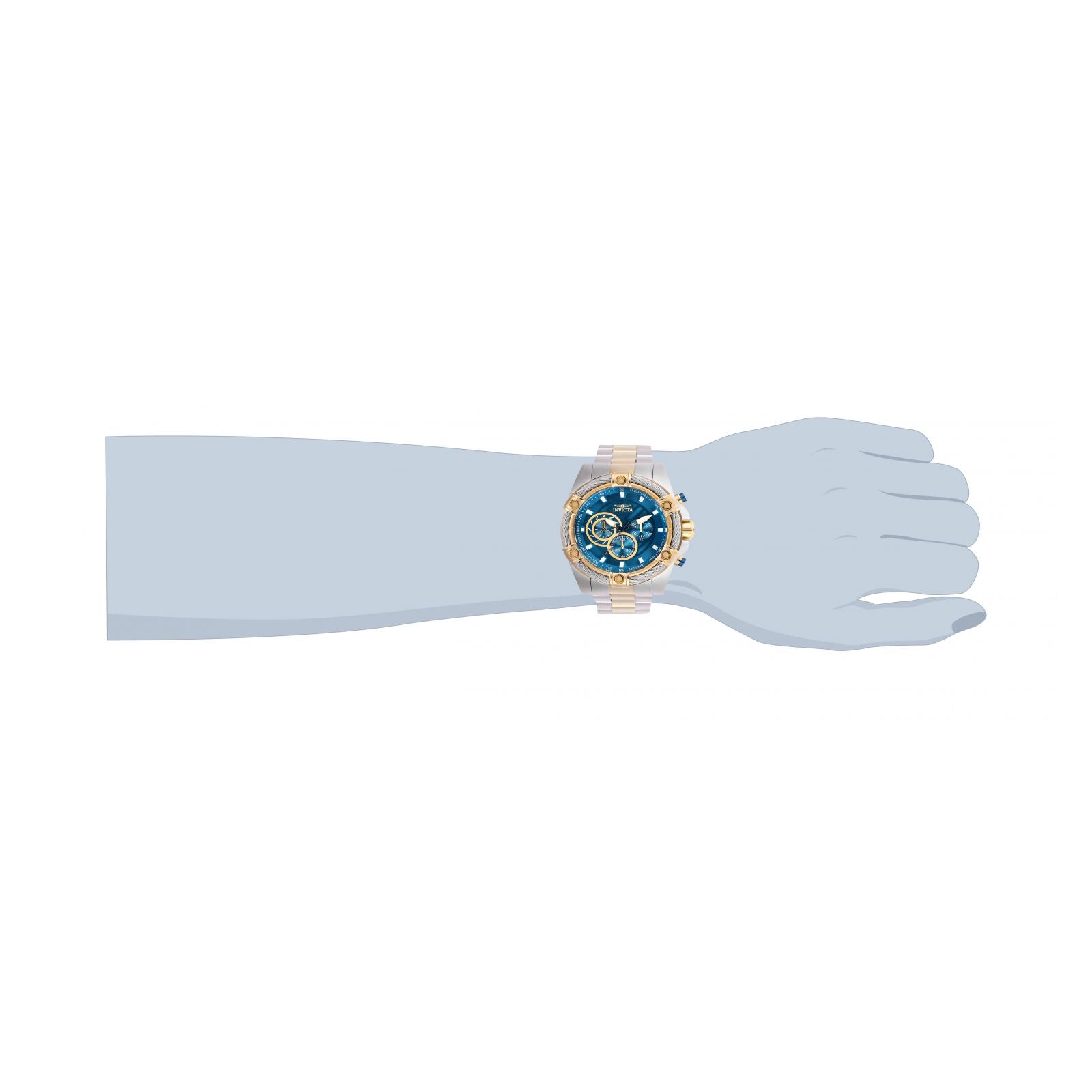 RELOJ  PARA HOMBRE INVICTA BOLT 25522 - DORADO