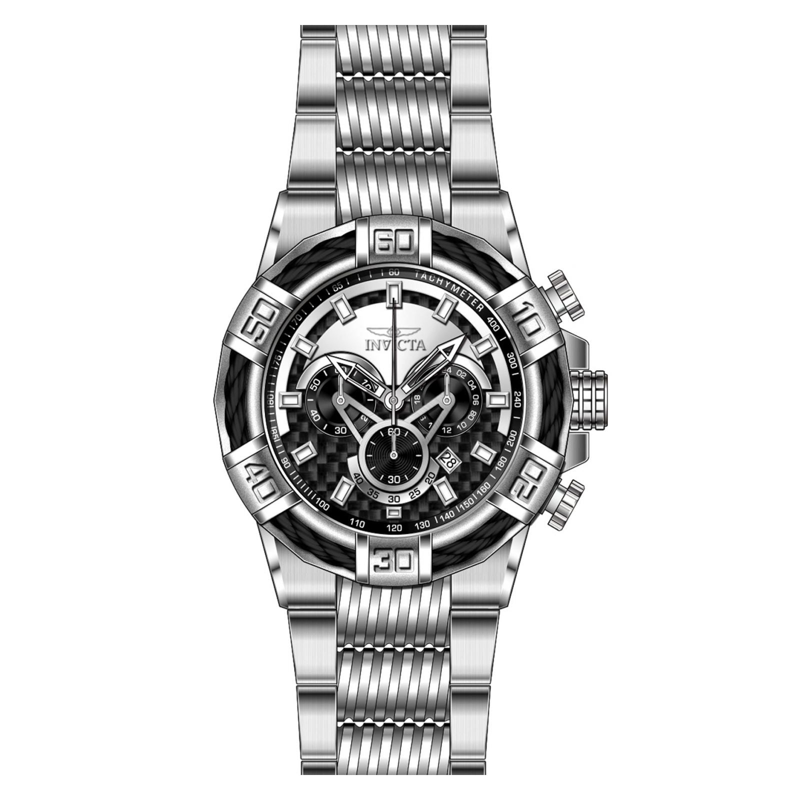 RELOJ  PARA HOMBRE INVICTA BOLT 25540 - PLATEADO