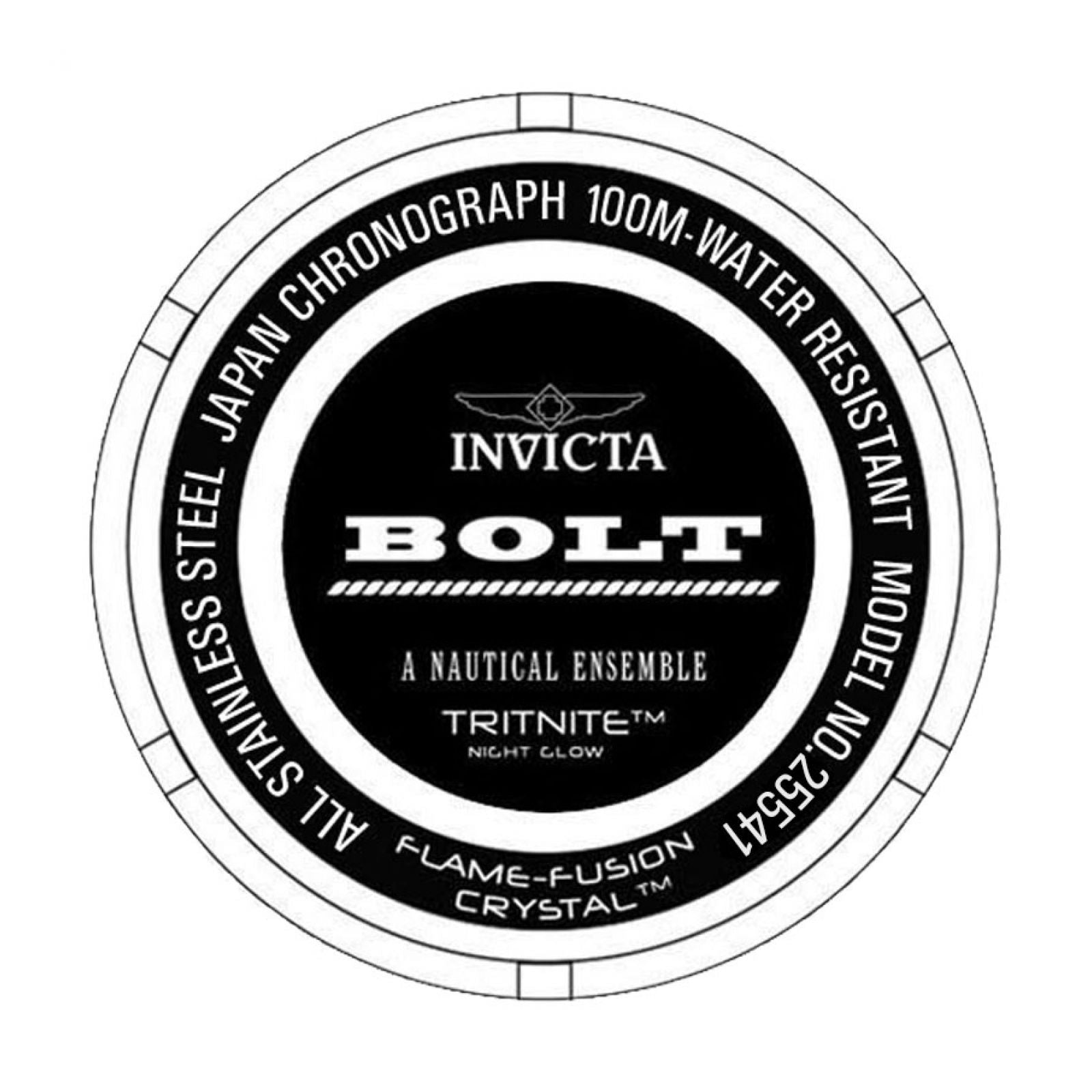 RELOJ  PARA HOMBRE INVICTA BOLT 25541 - ACERO