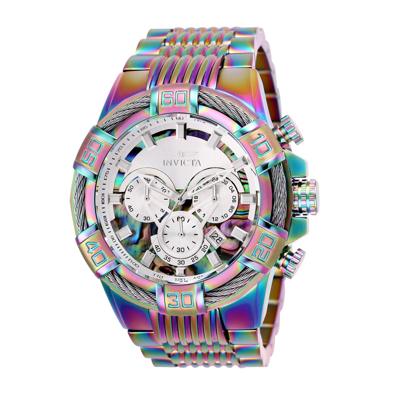 RELOJ  PARA HOMBRE INVICTA BOLT 25545 - REVESTIMIENTO DE ARCO IRIS