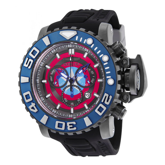 RELOJ CAPITÁN AMÉRICA PARA HOMBRE INVICTA MARVEL 25621 - GRIS OSCURO