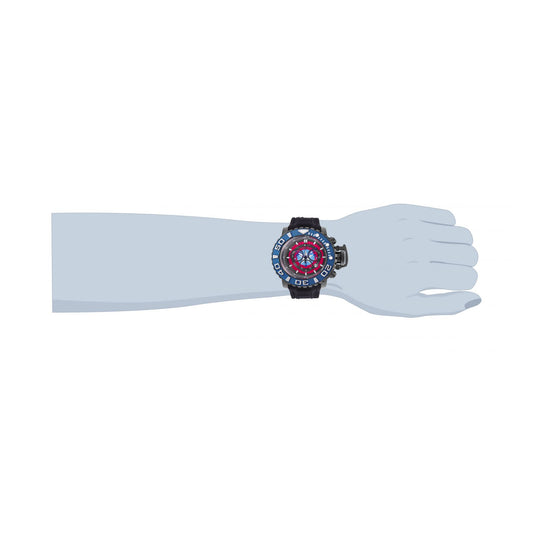 RELOJ CAPITÁN AMÉRICA PARA HOMBRE INVICTA MARVEL 25621 - GRIS OSCURO