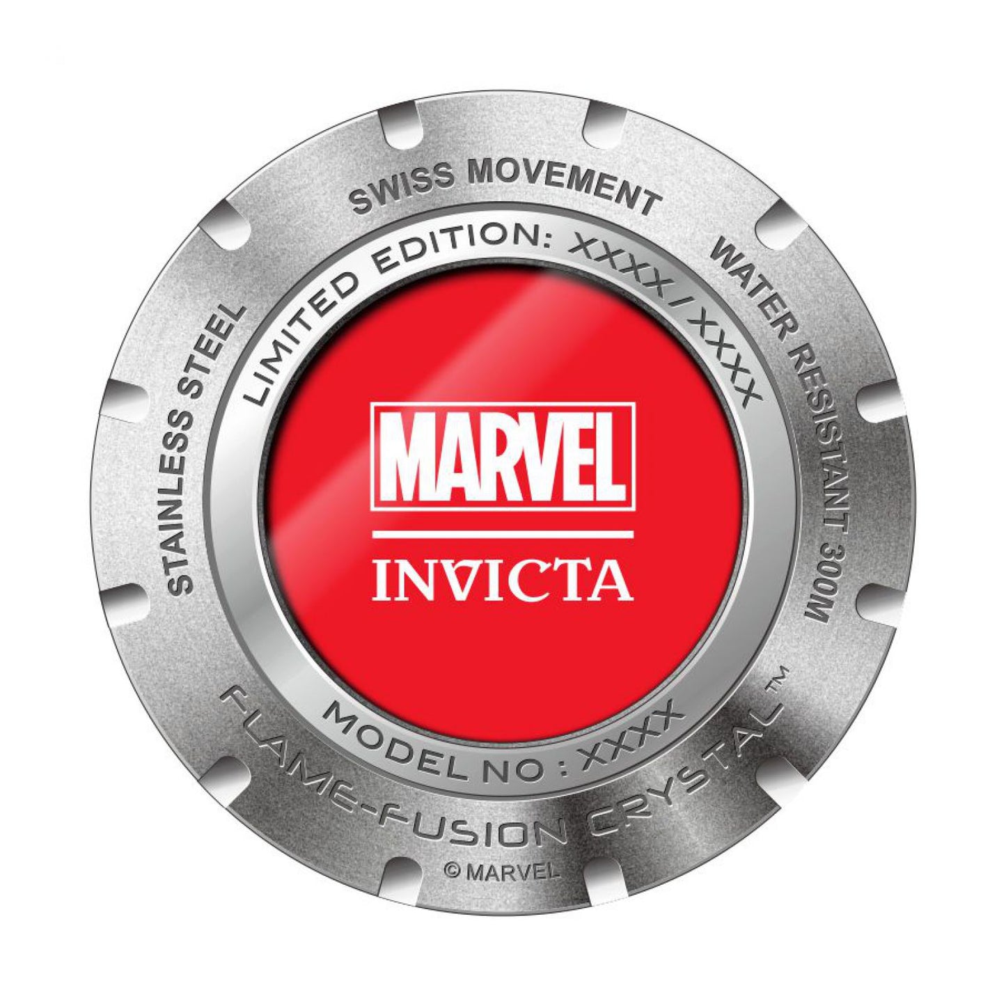 RELOJ CAPITÁN AMÉRICA PARA HOMBRE INVICTA MARVEL 25621 - GRIS OSCURO