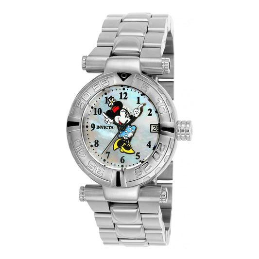 RELOJ MINNIE RATÓN PARA MUJER INVICTA DISNEY LIMITED EDITION 25673 - ACERO