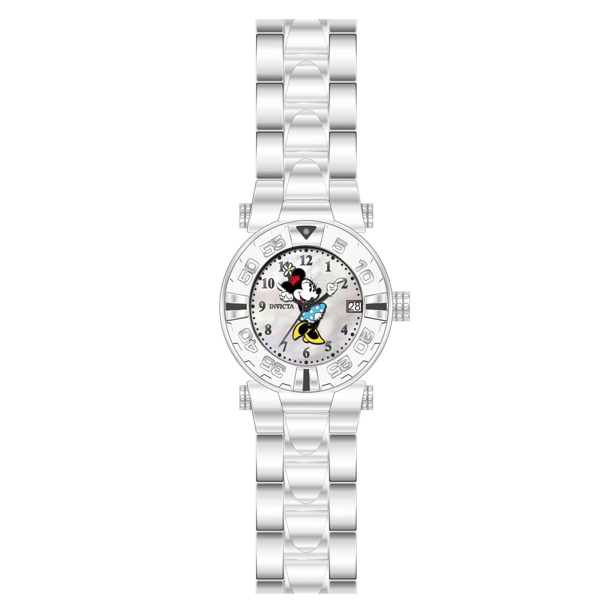RELOJ MINNIE RATÓN PARA MUJER INVICTA DISNEY LIMITED EDITION 25673 - ACERO