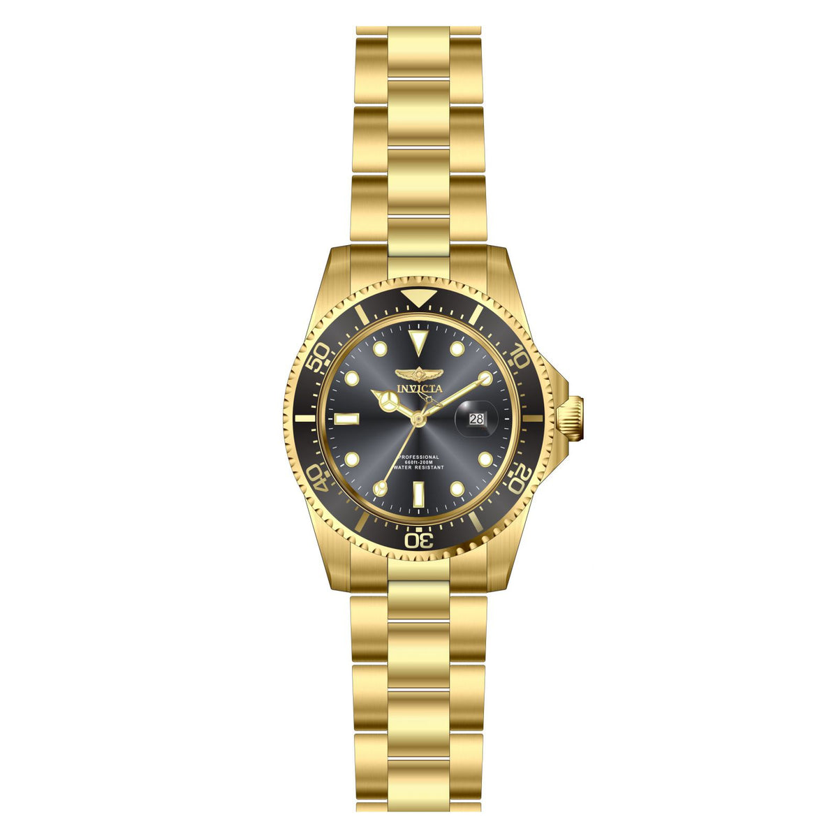 RELOJ  PARA HOMBRE INVICTA PRO DIVER 25717 - ORO
