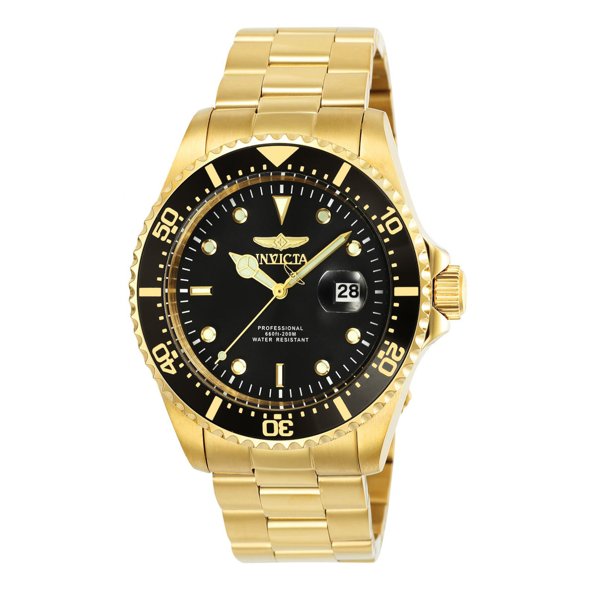 RELOJ  PARA HOMBRE INVICTA PRO DIVER 25717 - ORO