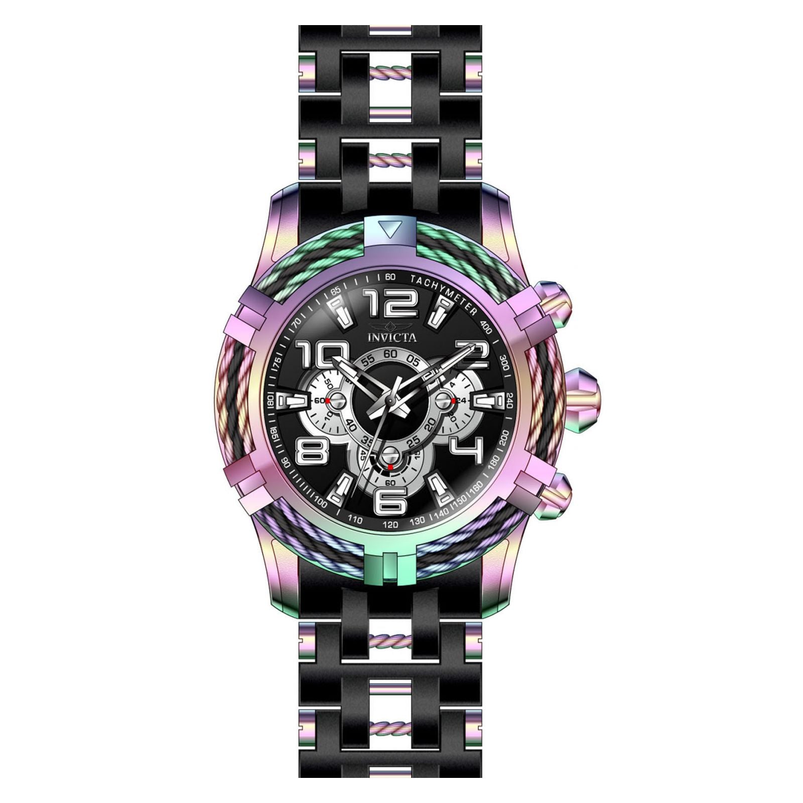 RELOJ  PARA HOMBRE INVICTA BOLT 25769 - NEGRO, IRIDISCENTE