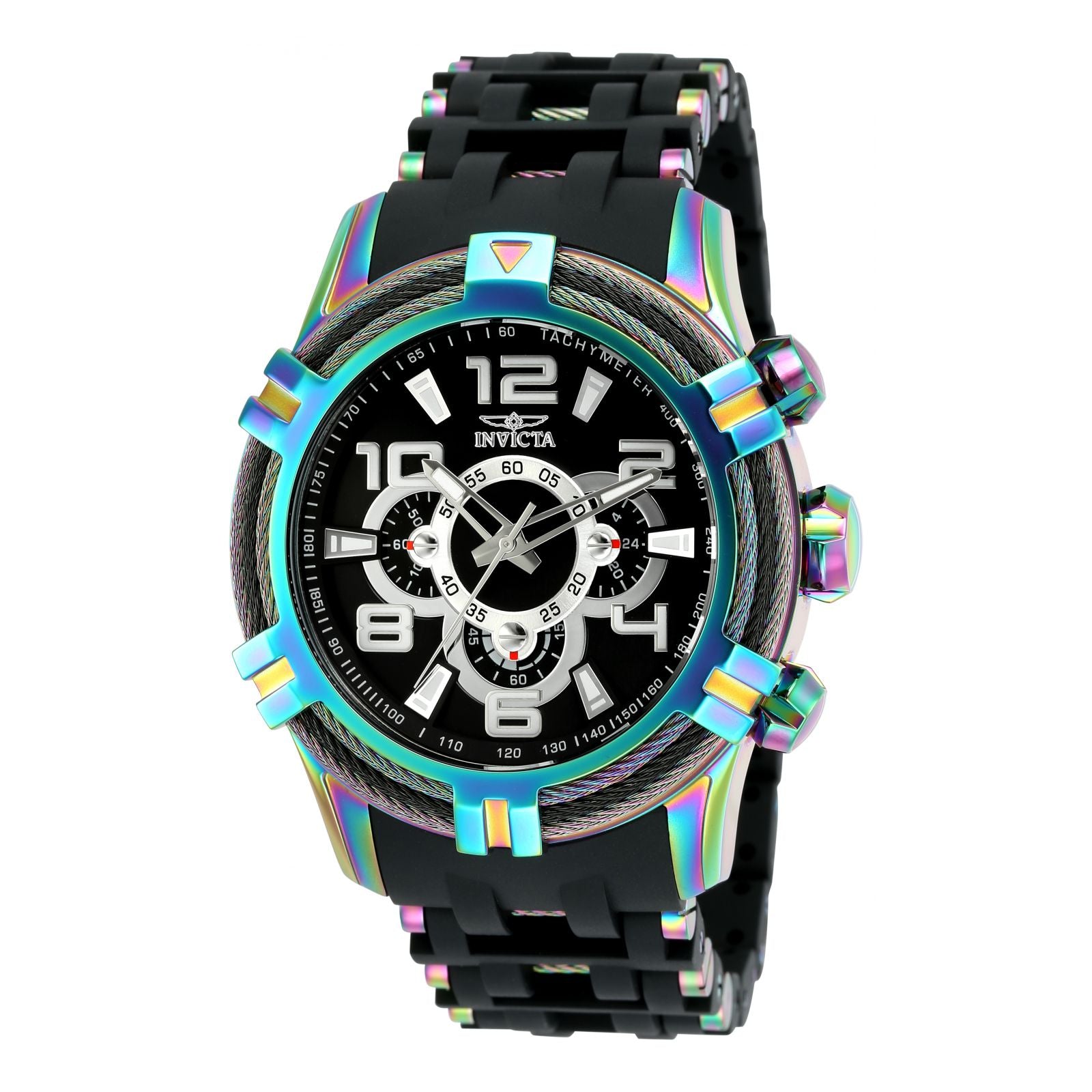 RELOJ  PARA HOMBRE INVICTA BOLT 25769 - NEGRO, IRIDISCENTE