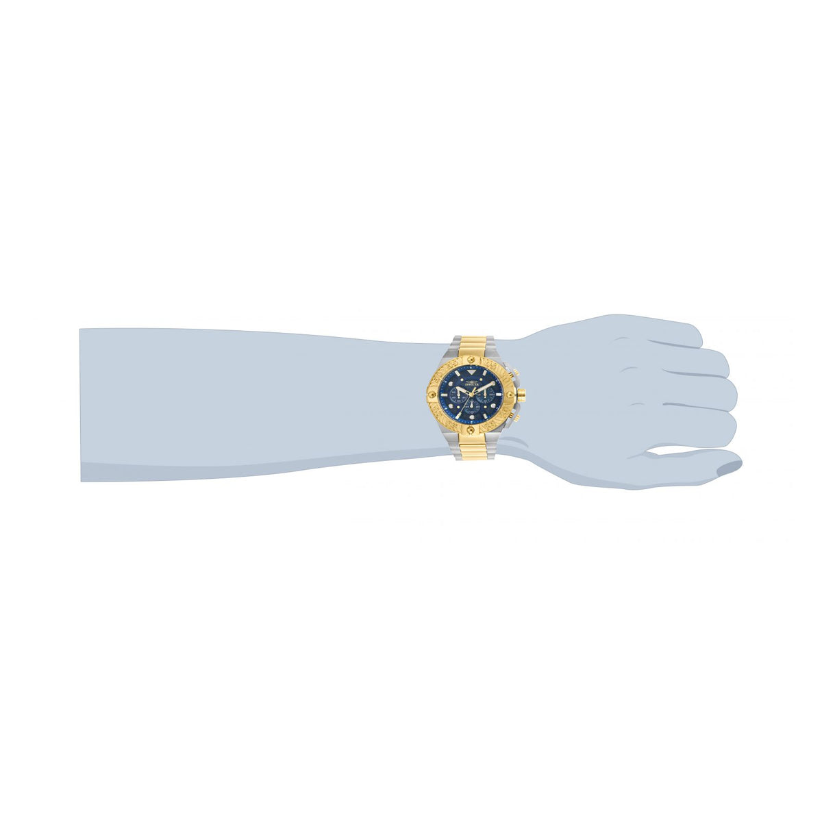RELOJ  PARA HOMBRE INVICTA PRO DIVER 25845 - ACERO DORADO