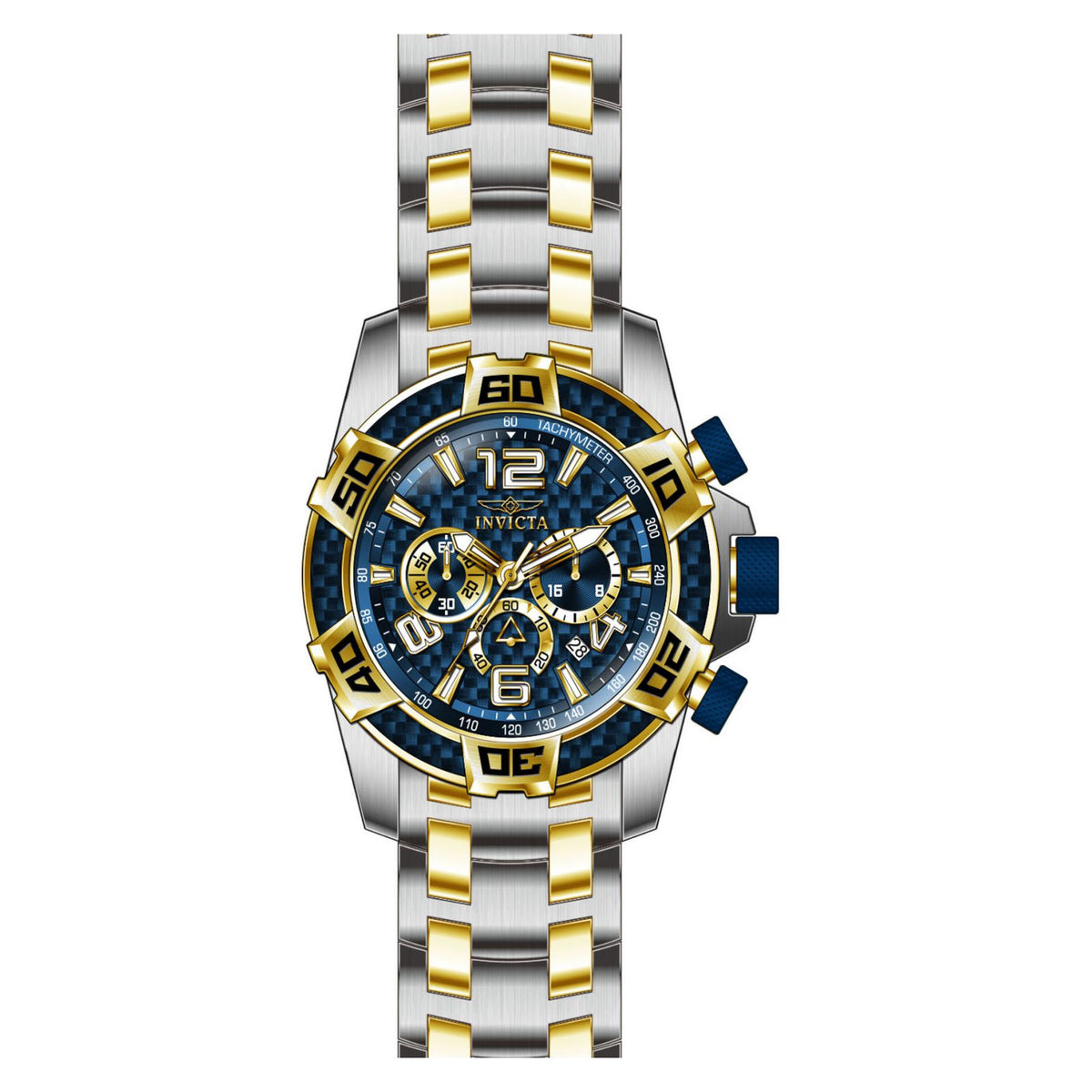 RELOJ  PARA HOMBRE INVICTA PRO DIVER 25855 - ACERO DORADO