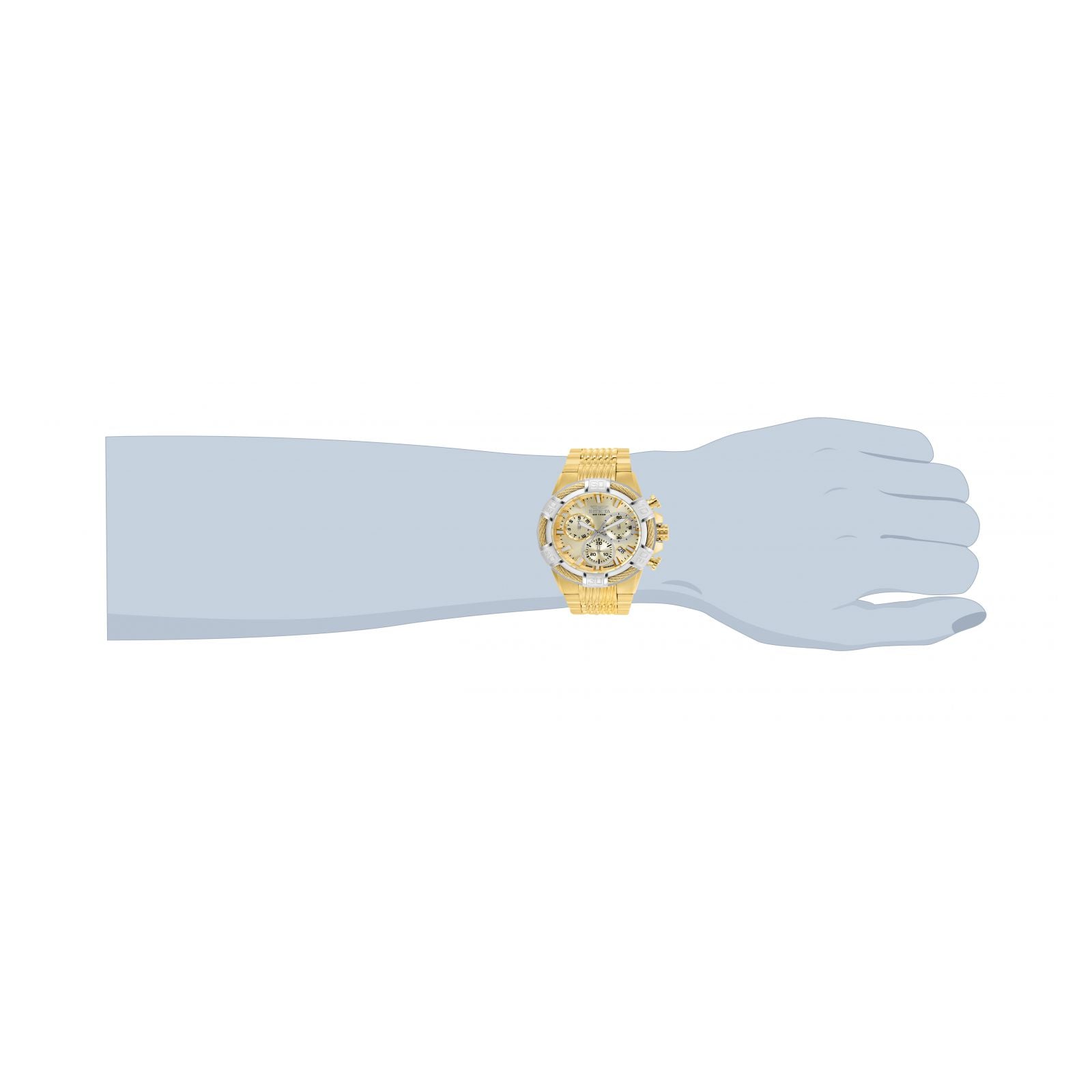 RELOJ  PARA HOMBRE INVICTA BOLT 25868 - DORADO