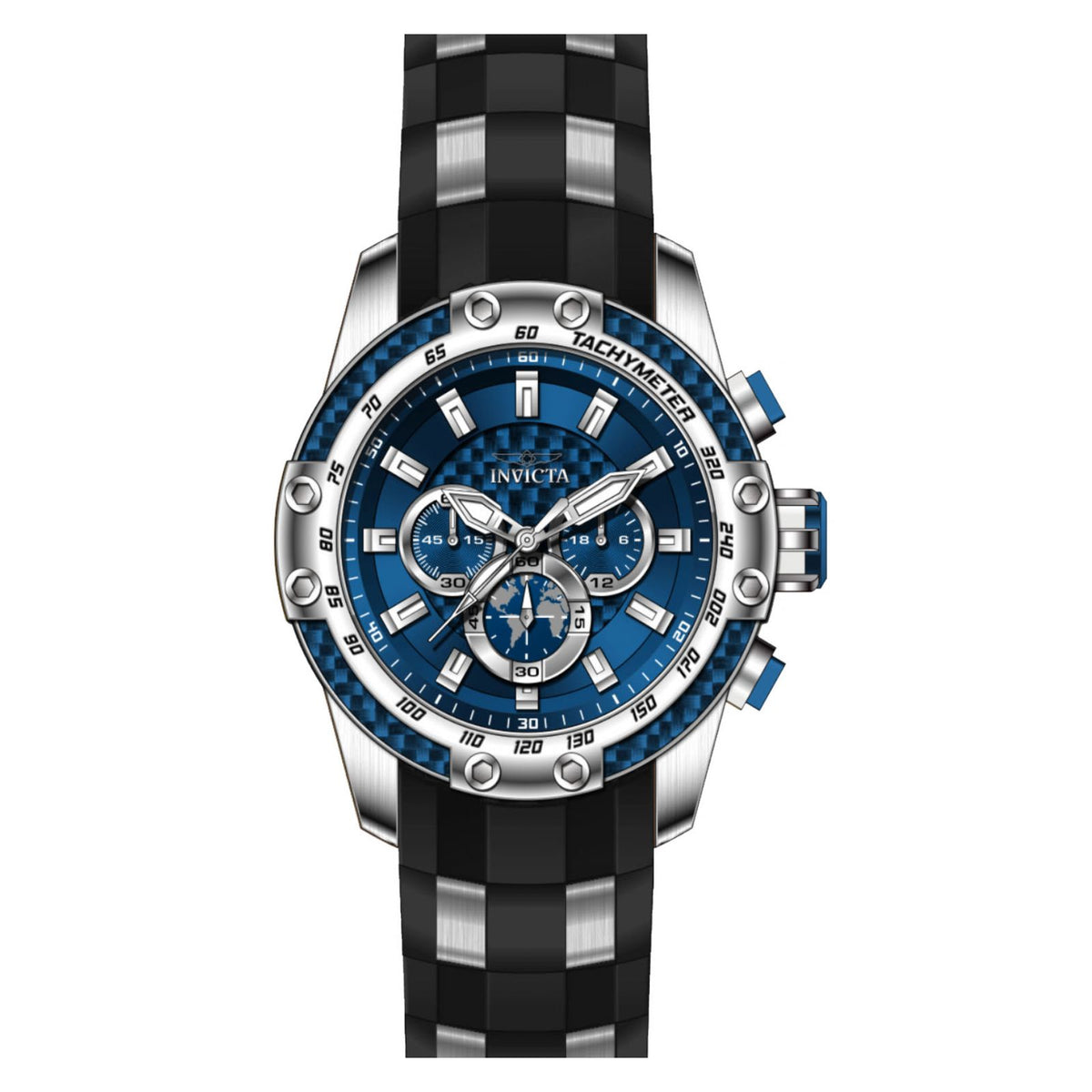 RELOJ DEPORTIVO PARA HOMBRE INVICTA SPEEDWAY 25935 - NEGRO