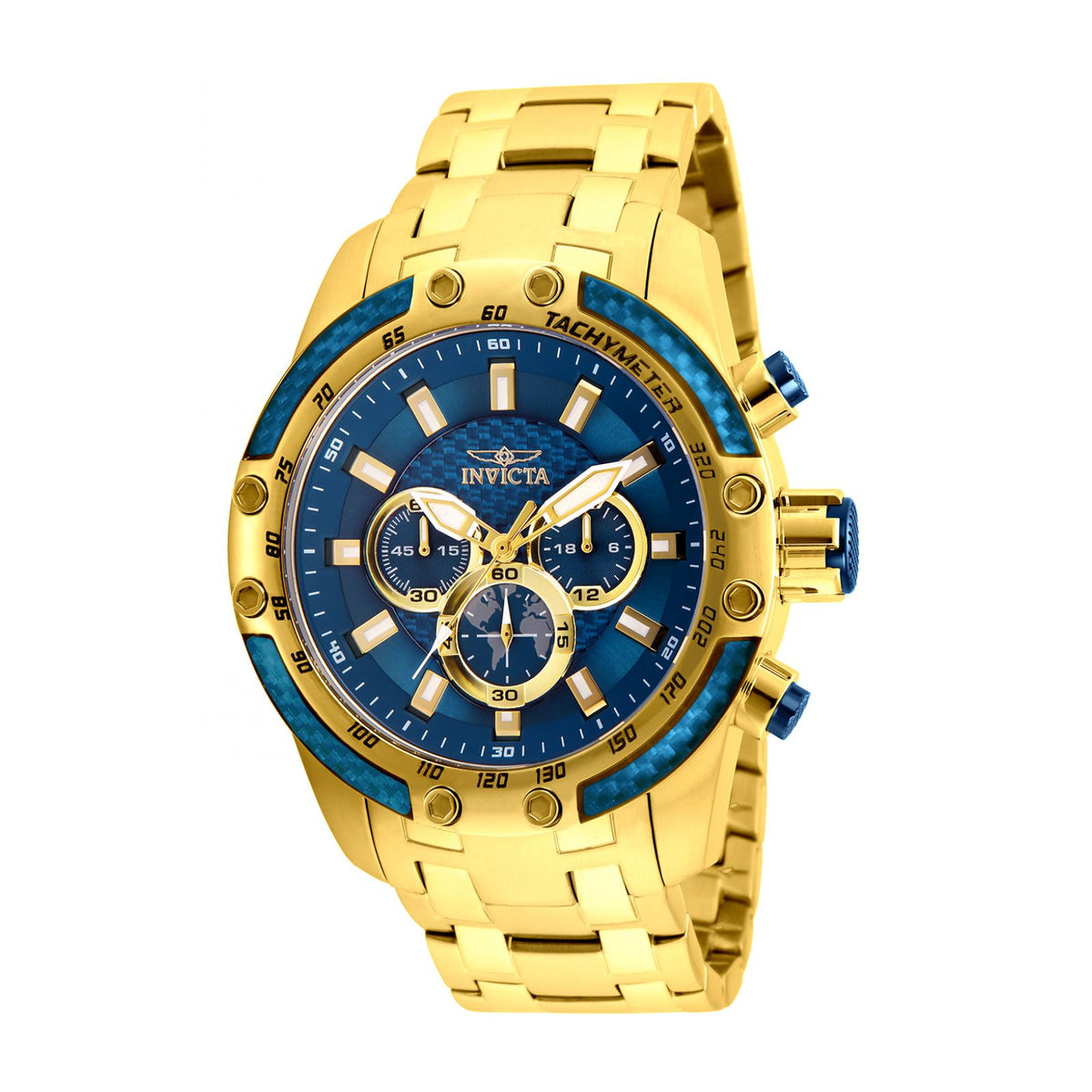 RELOJ  PARA HOMBRE INVICTA SPEEDWAY 25945 - ORO