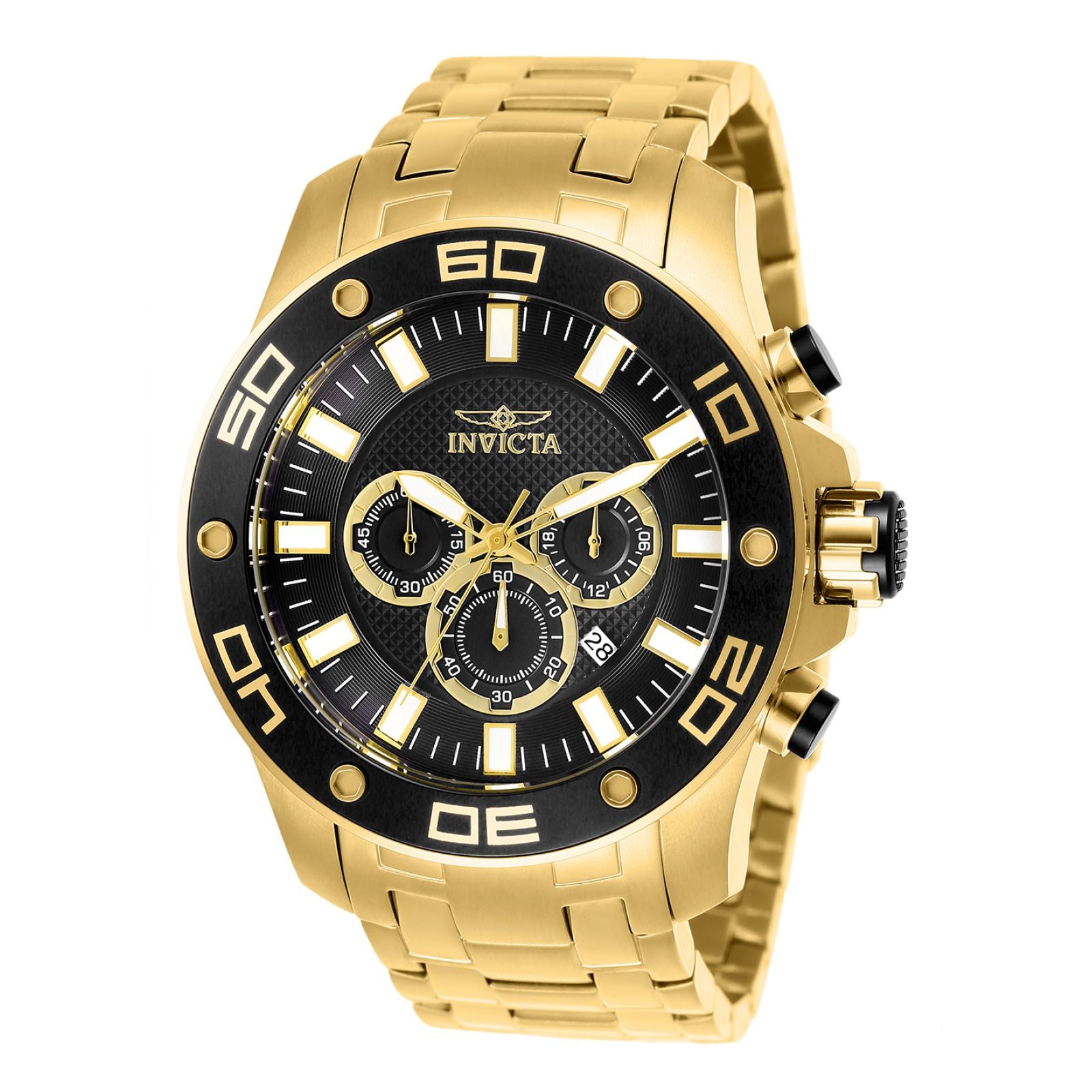 RELOJ  PARA HOMBRE INVICTA PRO DIVER 26076 - ORO