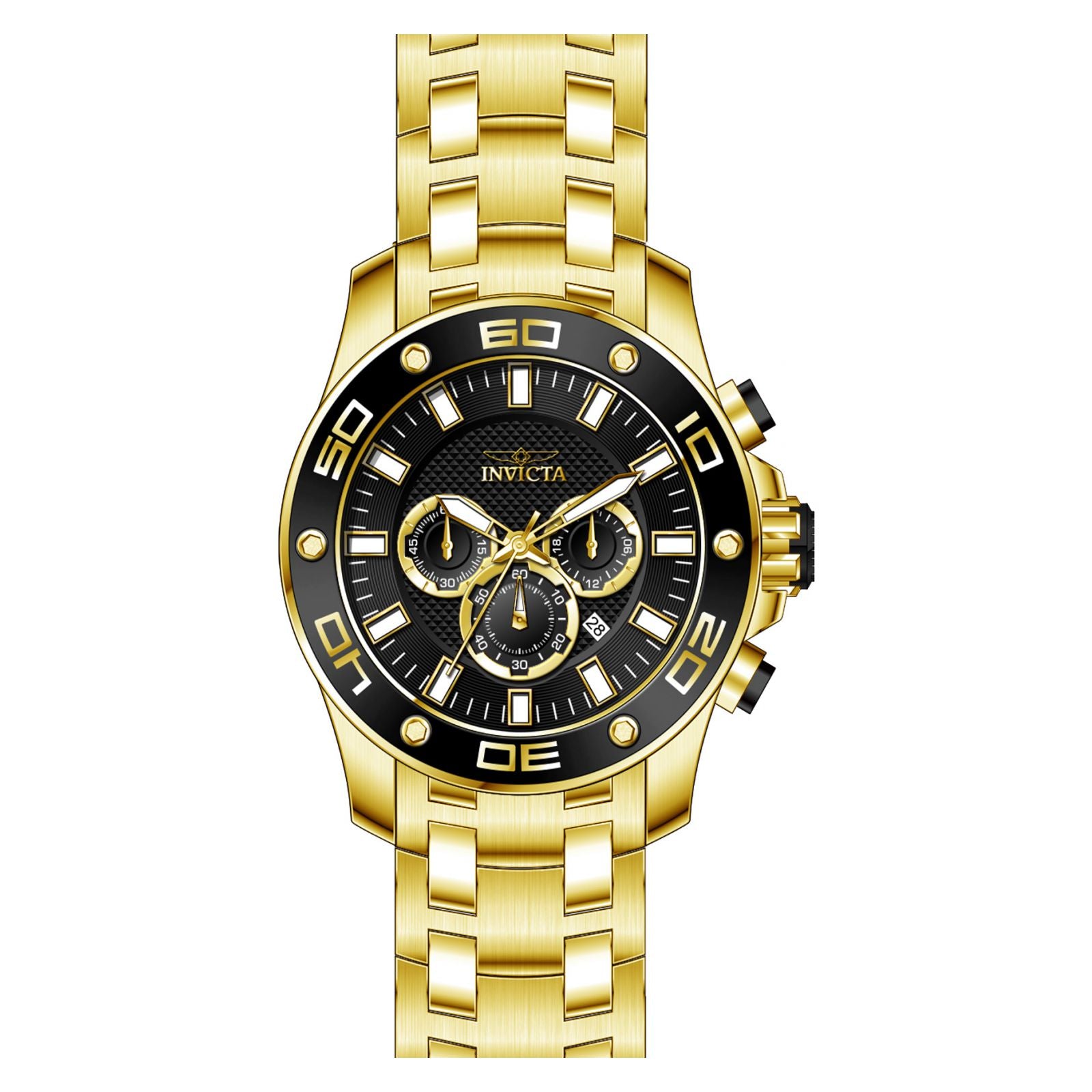 RELOJ  PARA HOMBRE INVICTA PRO DIVER 26076 - ORO