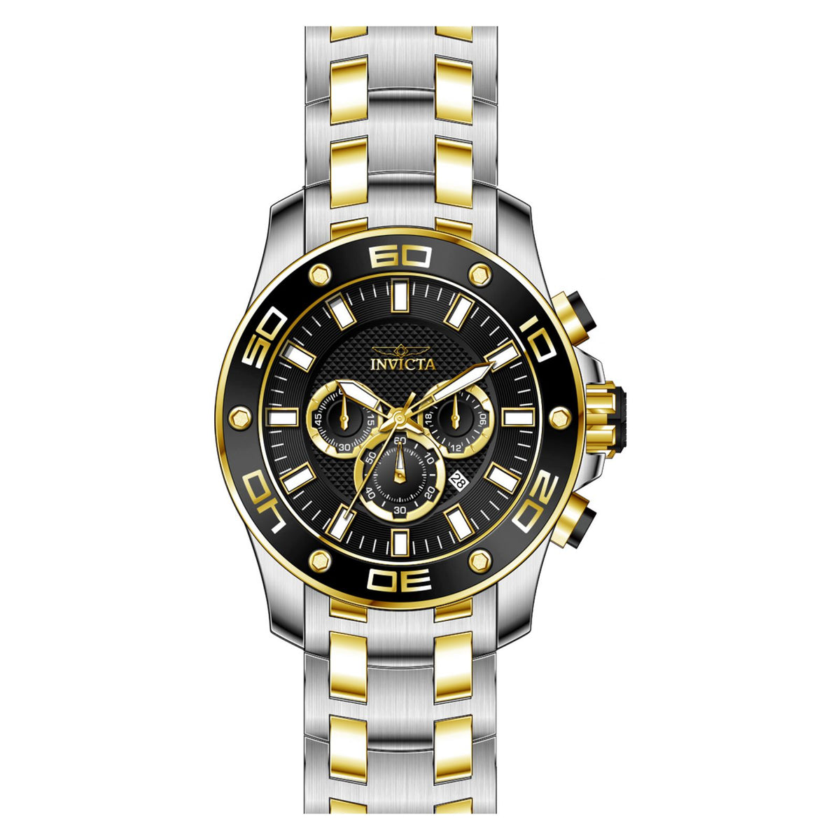 RELOJ  PARA HOMBRE INVICTA PRO DIVER 26081 - ORO, ACERO