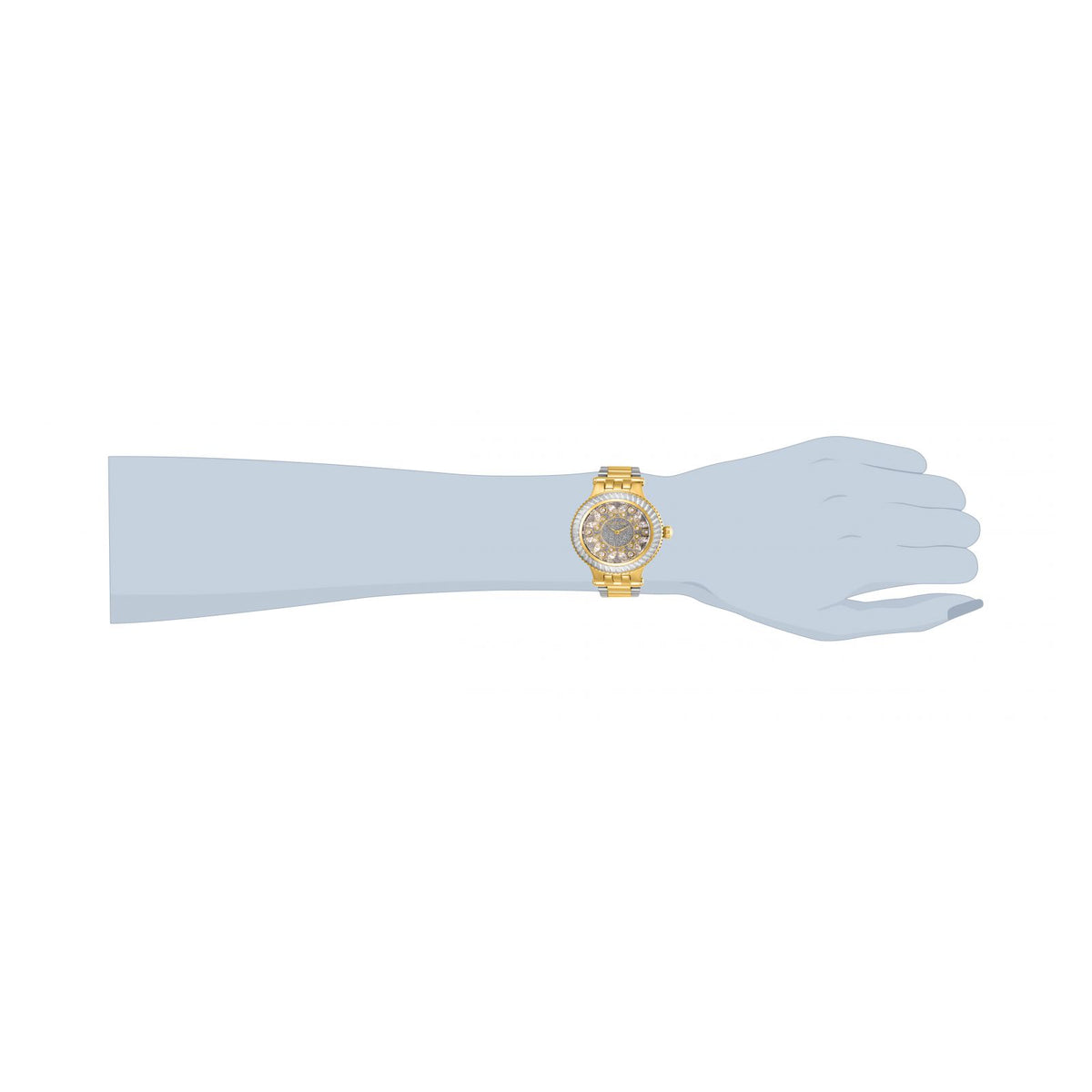 RELOJ  PARA MUJER INVICTA SUBAQUA 26156 - ACERO, ORO