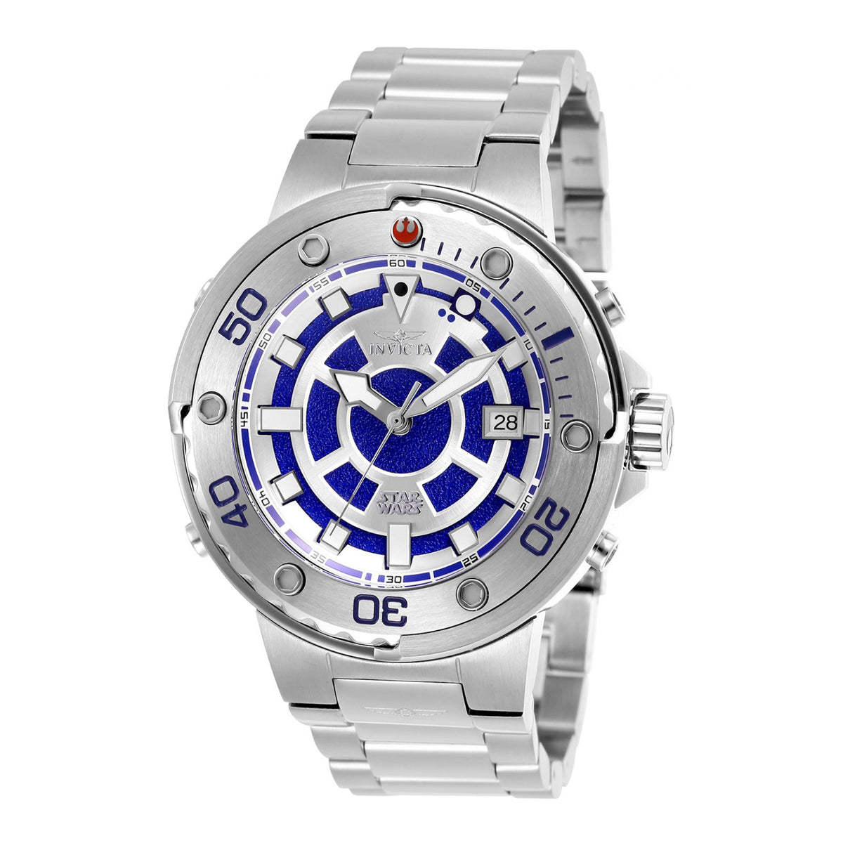 RELOJ R2-D2 PARA HOMBRE INVICTA STAR WARS 26201 - ACERO