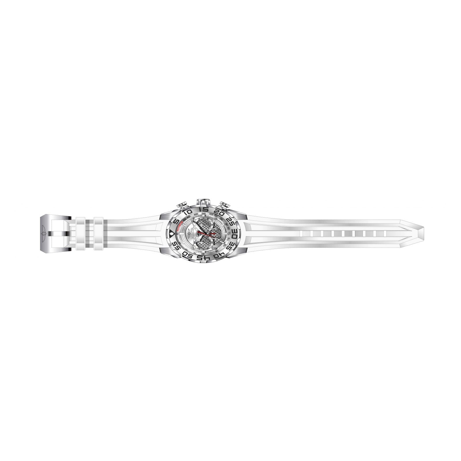 RELOJ DEPORTIVO PARA HOMBRE INVICTA SPEEDWAY 26299 - BLANCO