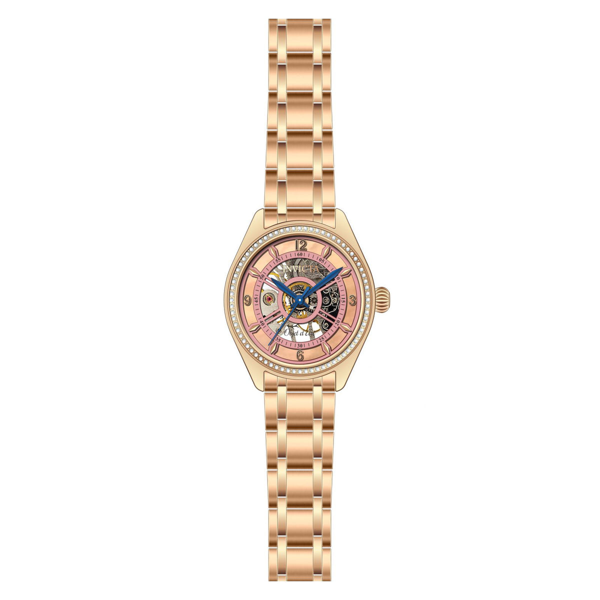 RELOJ  PARA MUJER INVICTA OBJET D ART 26358 - ORO ROSA