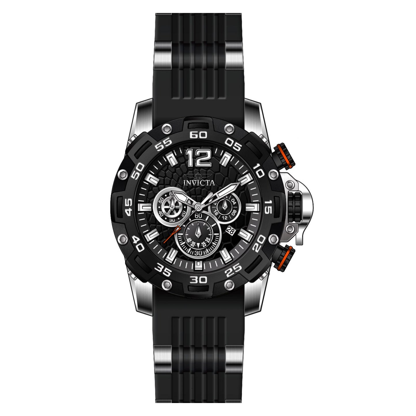 RELOJ DEPORTIVO PARA HOMBRE INVICTA PRO DIVER 26403 - NEGRO, ACERO