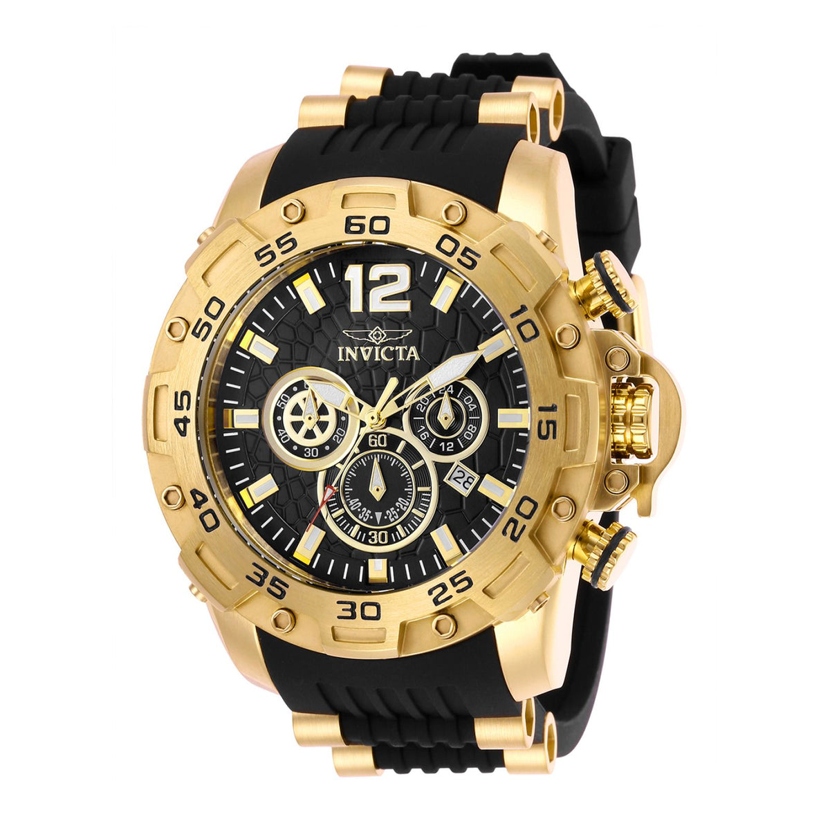RELOJ  PARA HOMBRE INVICTA PRO DIVER 26406 - DORADO, NEGRO