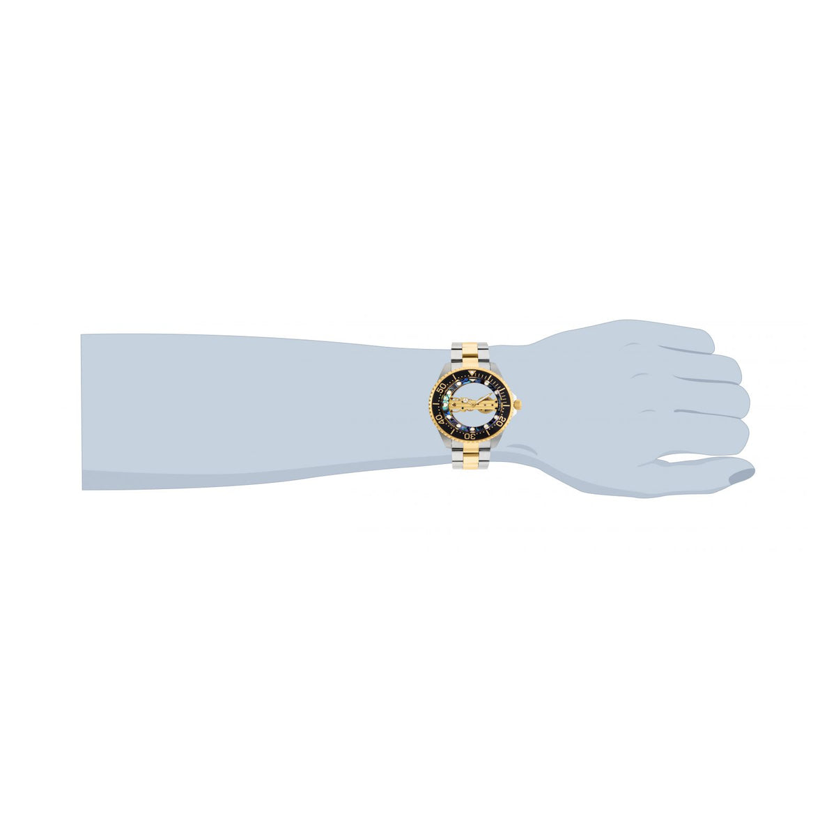 RELOJ  PARA HOMBRE INVICTA PRO DIVER 26409 - ACERO DORADO