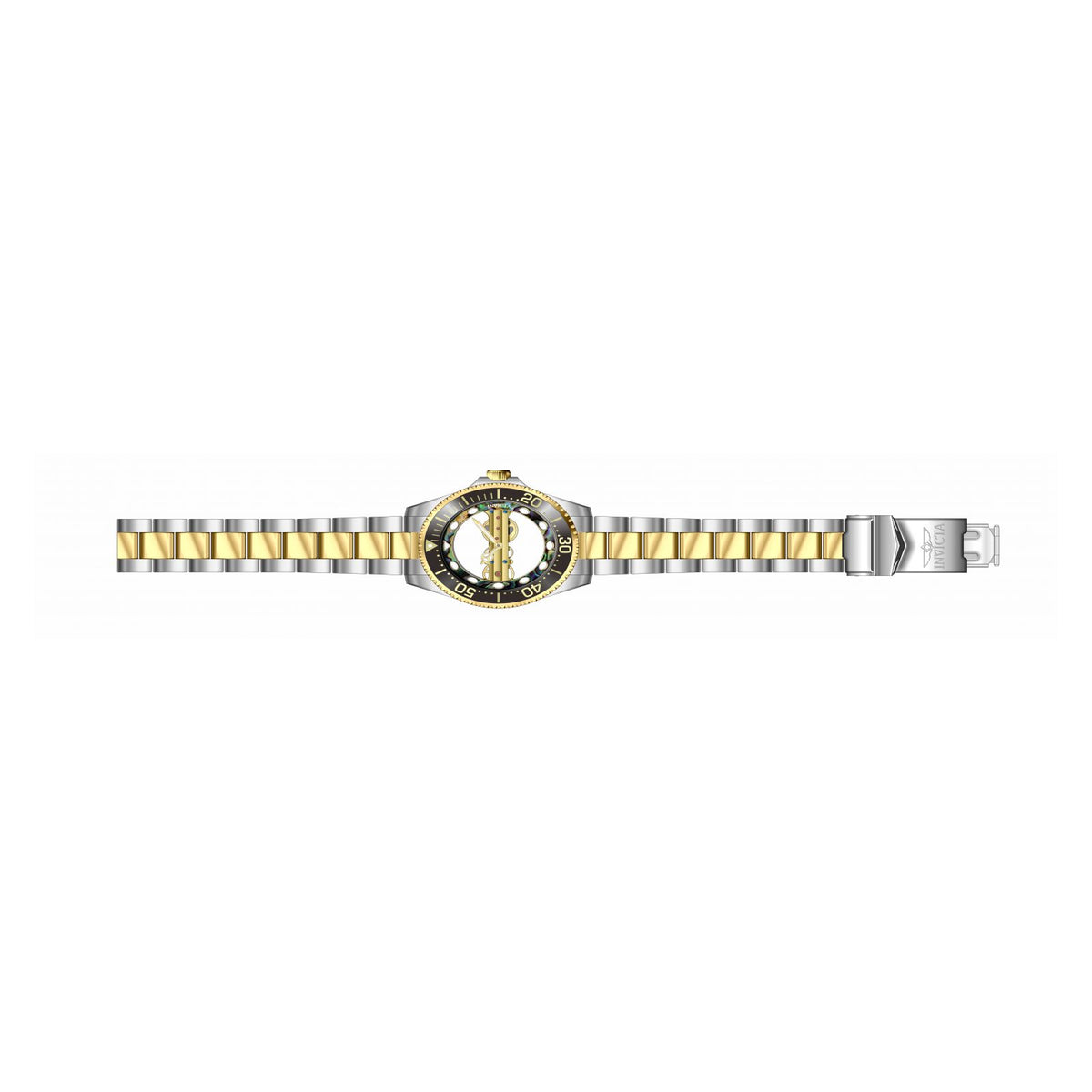 RELOJ  PARA HOMBRE INVICTA PRO DIVER 26409 - ACERO DORADO