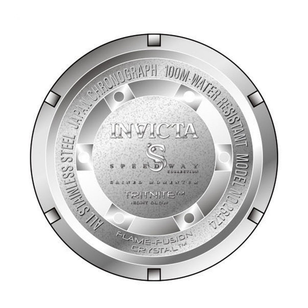 RELOJ  PARA HOMBRE INVICTA SPEEDWAY 26474 - ACERO