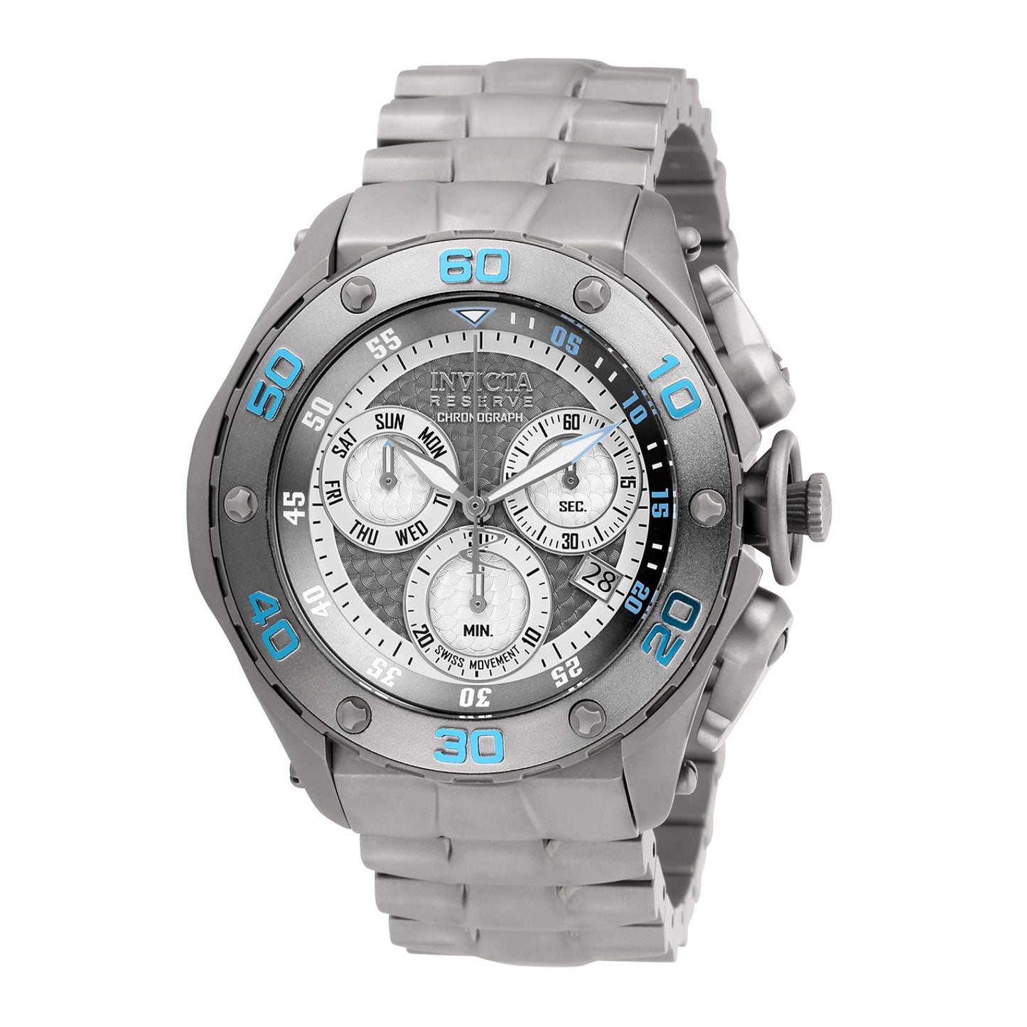 RELOJ  PARA HOMBRE INVICTA RESERVE 26573 - TITANIO